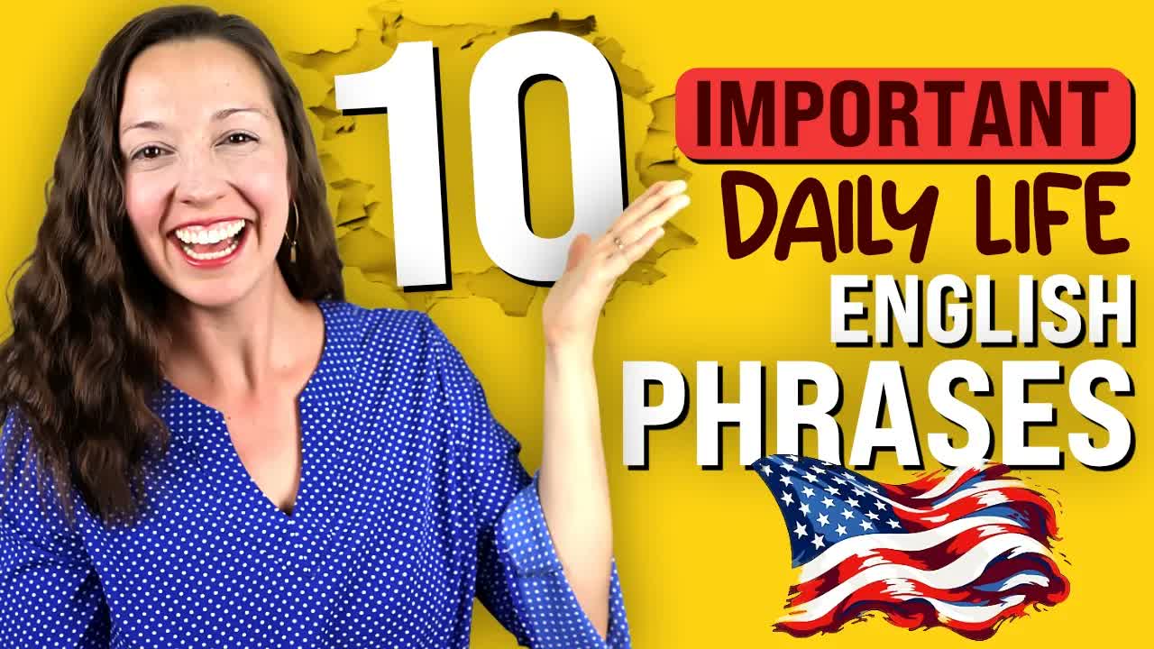 Speak English Confidently: Daily Life Vocabulary